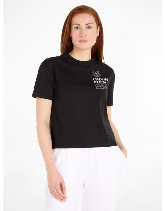 Maglietta Calvin Klein Future Fade Slogan