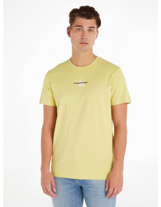Camiseta de manga curta Calvin Klein Jeans Monologo Regular