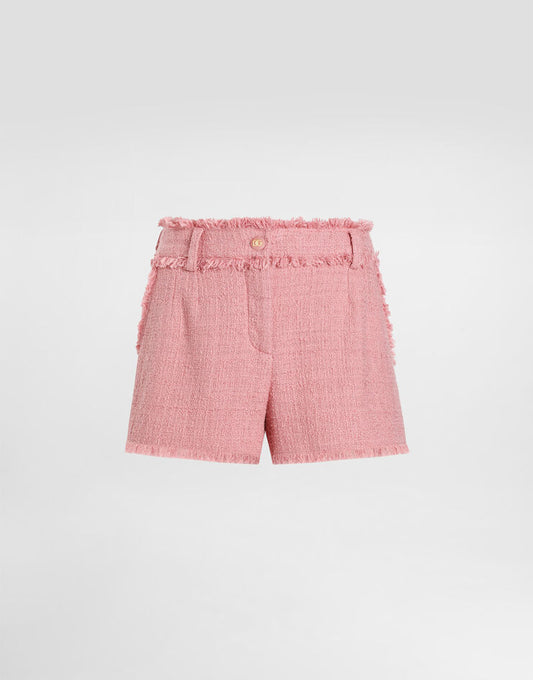 Pantaloncini in Raschel Tweed