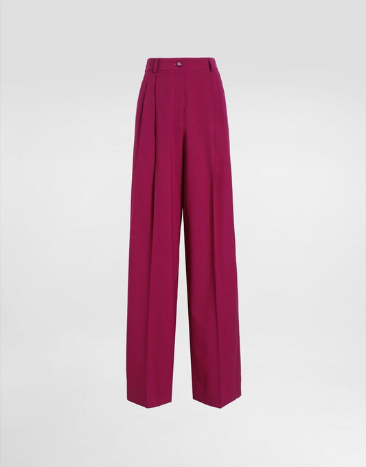 Wool Palazzo Pants