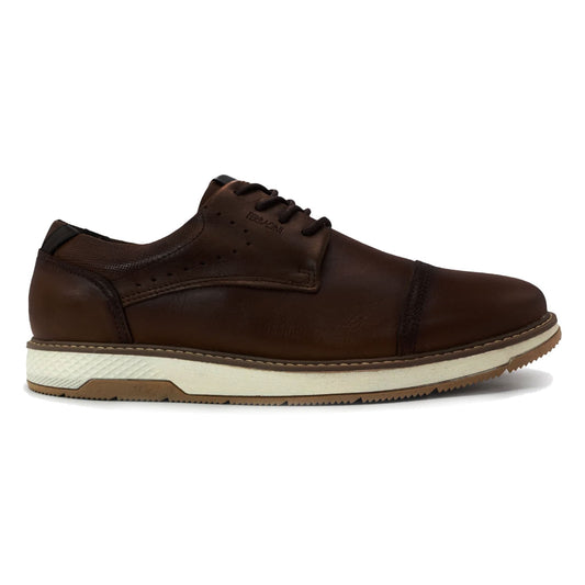 Ferracine Zapatos de piel para hombre Havana Wembley Marrón