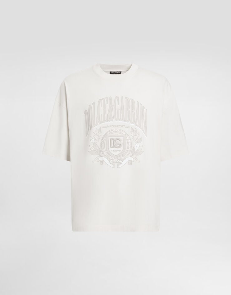 Camiseta de algodón con logotipo