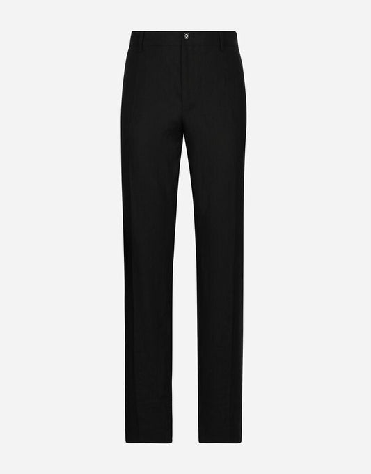Pantaloni in lino su misura