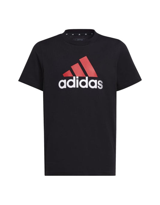 Camiseta de algodão com logotipo grande Essentials Two-Tone
