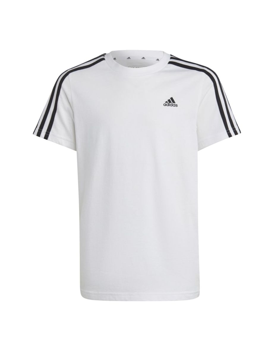 Camiseta de algodão com 3 listras Essentials