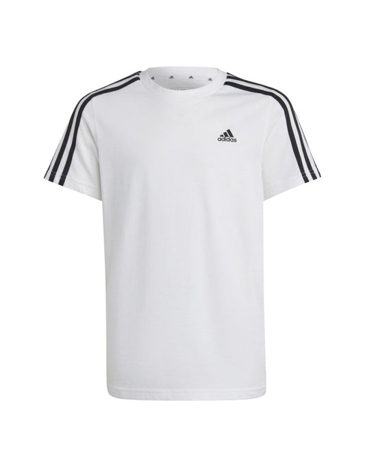 Camiseta de algodão com 3 listras Essentials