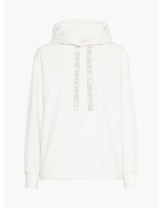 Felpa con cappuccio con logo Calvin Klein Jeans
