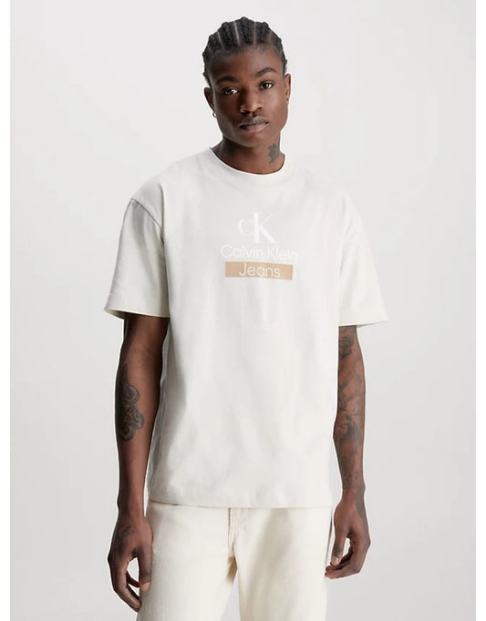 Camiseta Calvin Klein Jeans Stacked Archival