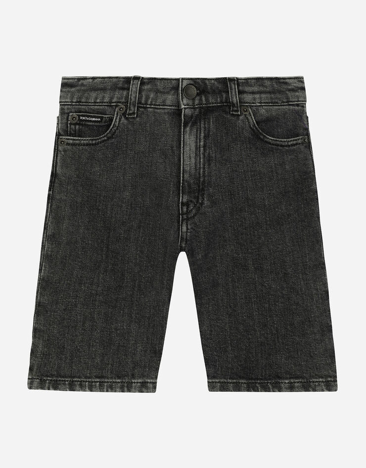 Pantaloncini di jeans a 5 tasche