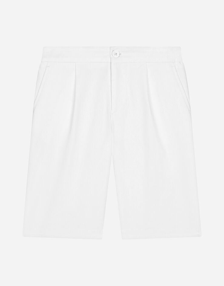 Shorts de gabardine