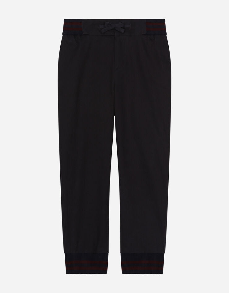 Pantaloni da jogging con etichetta con marchio