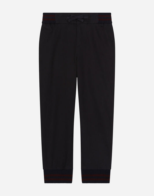 Pantaloni da jogging con etichetta con marchio
