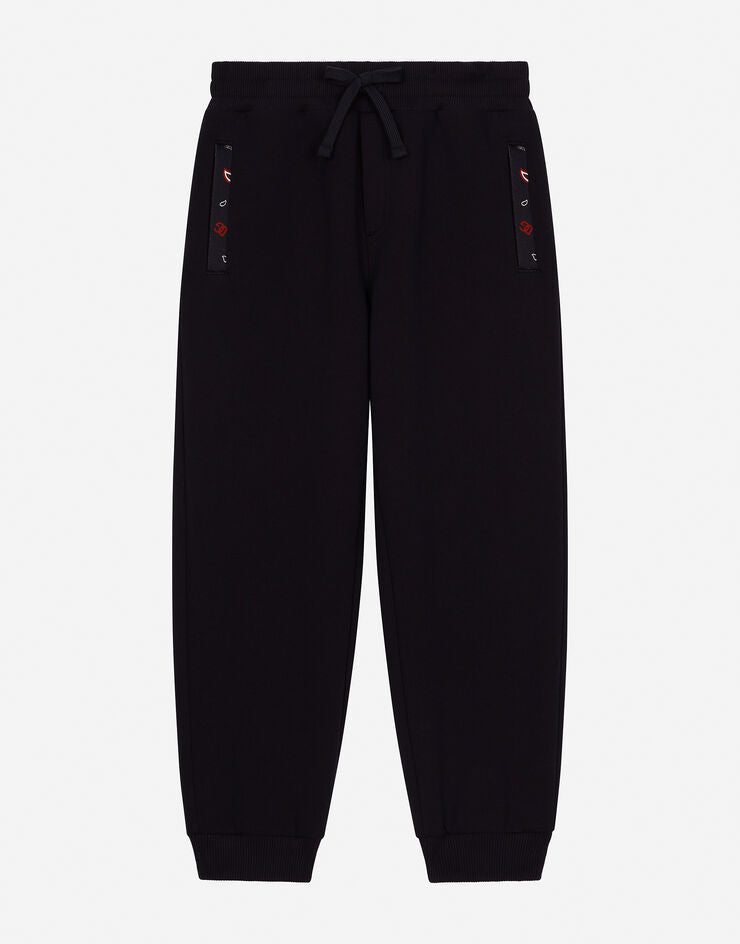Pantaloni da jogging con dettagli a stampa bandana