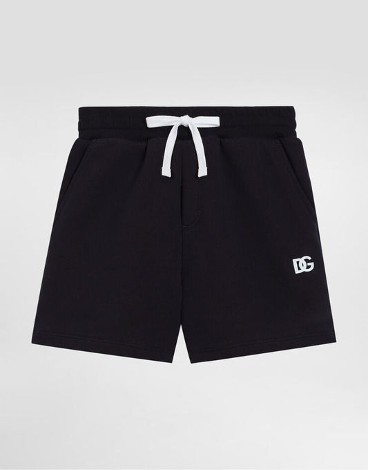 Shorts de piqué com logotipo da DG