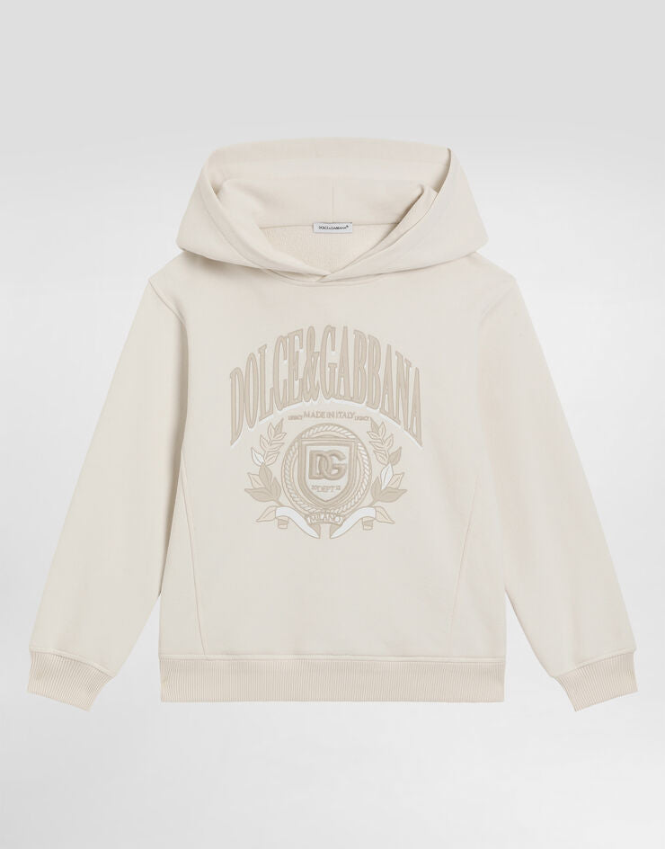 Sudadera con capucha y logotipo Dolce & Gabbana