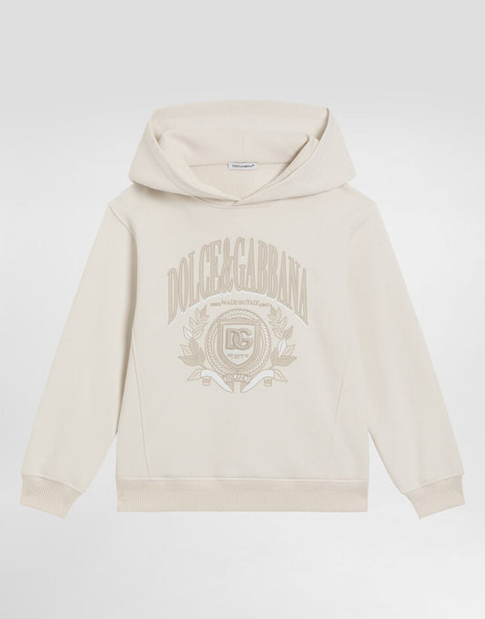 Sudadera con capucha y logotipo Dolce & Gabbana