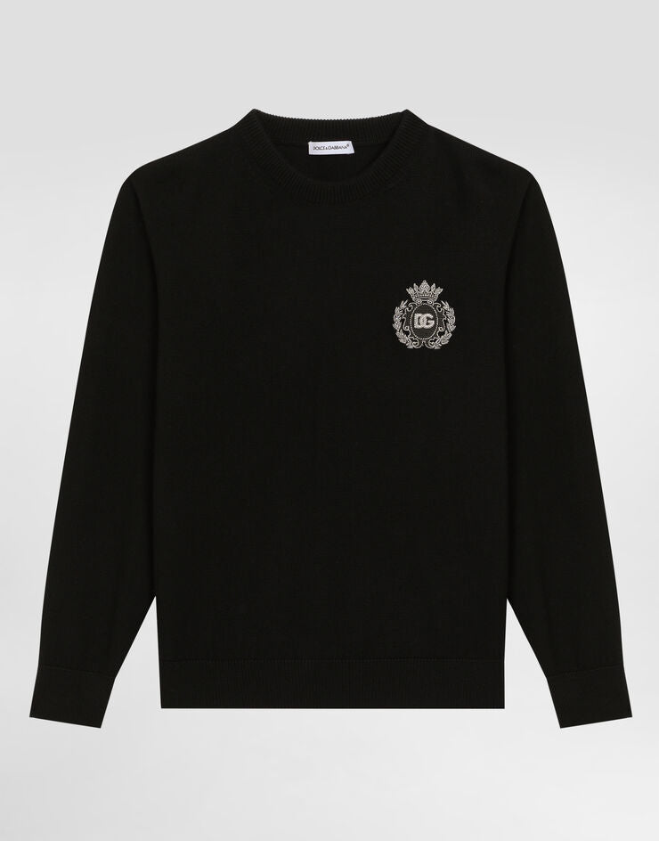 Jersey de punto liso con parche