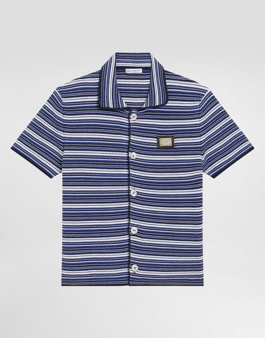 Honeycomb Knit Shirt