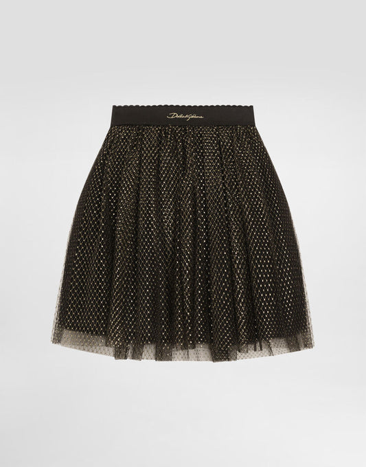 Gonna in tulle lurex