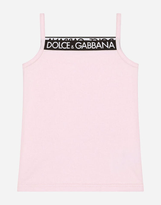 Camiseta de tirantes Dolce & Gabbana Logo Jersey