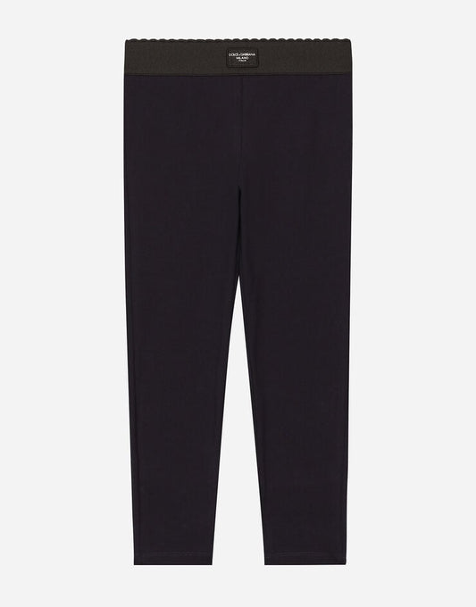 Leggings Interlock con etichetta con marchio