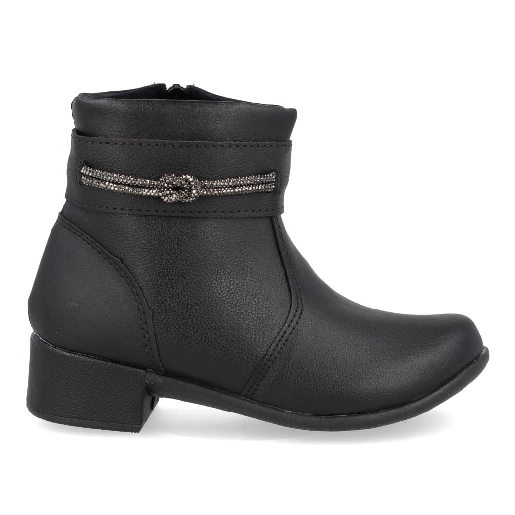 Botas cortas negras para niños de M Shuz