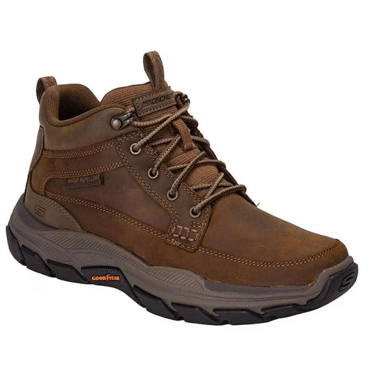 Botas de cordones Skechers Adventure para hombre Marrón