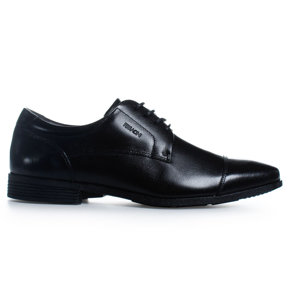 Ferracini Zapato de vestir negro para hombre Elegance