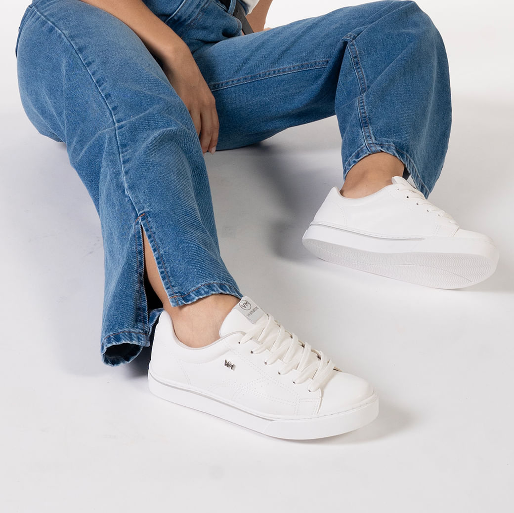 Women's White Via Marte Clean Sneakers