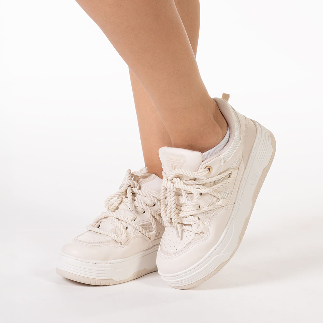 Via Marte - Sneakers Chunky Off White da donna