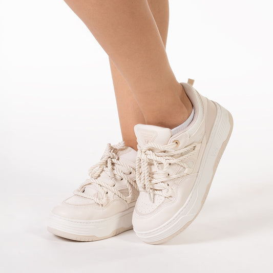 Via Marte - Sneakers Chunky Off White da donna
