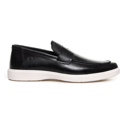 Constantino Georgia Mocasines negros para hombre