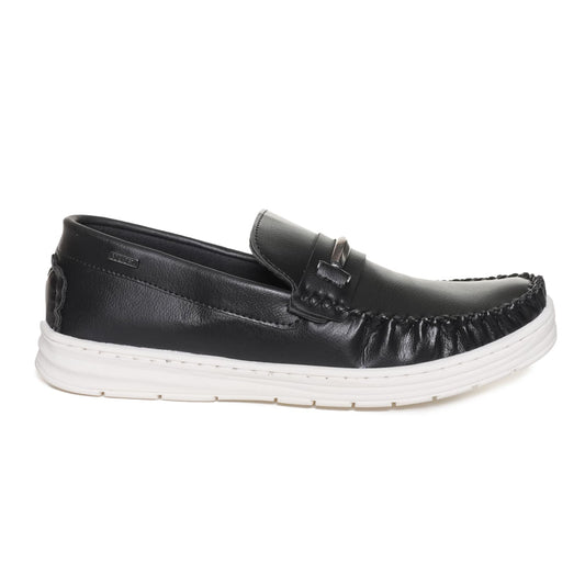 Mocassini casual neri da uomo
