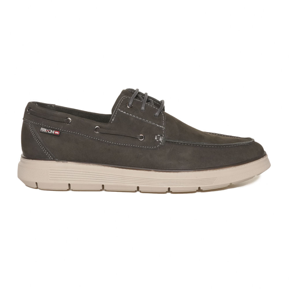 Mocasín Ferracini Gris Hombre - Modelo Index