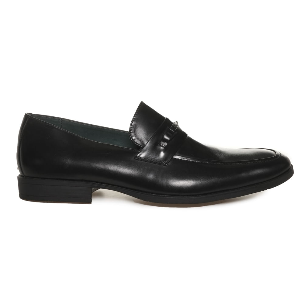 Constantino Zapato de vestir de piel negro para hombre