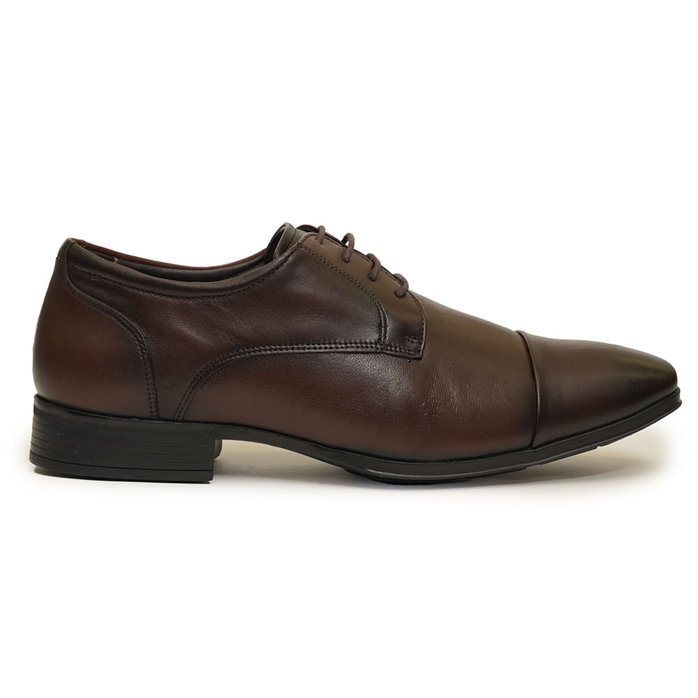 Zapato de vestir con cordones marrón para hombre de Jota Pe
