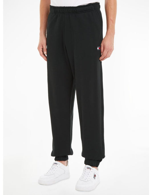 Tommy Jeans TJM RLX Tinta Unita XS Felpa con Distintivo