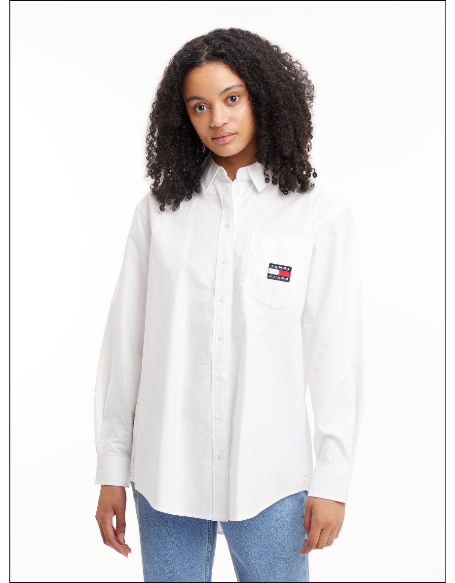 Camicia boyfriend Tommy Jeans TJW Badge