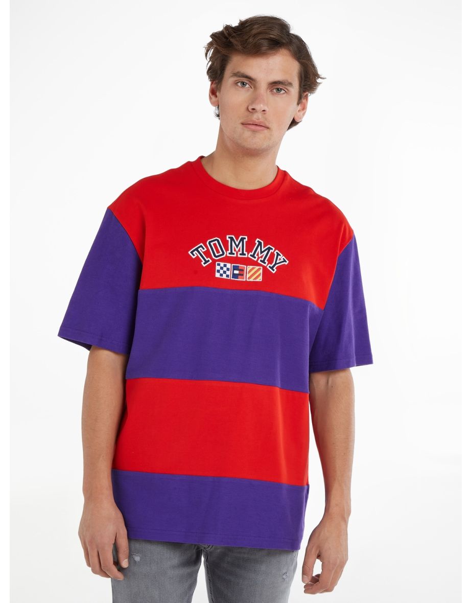 Camiseta Tommy Jeans TJM Texture Blocked