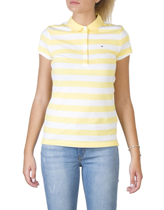 Polo a maniche corte a righe Tommy Hilfiger