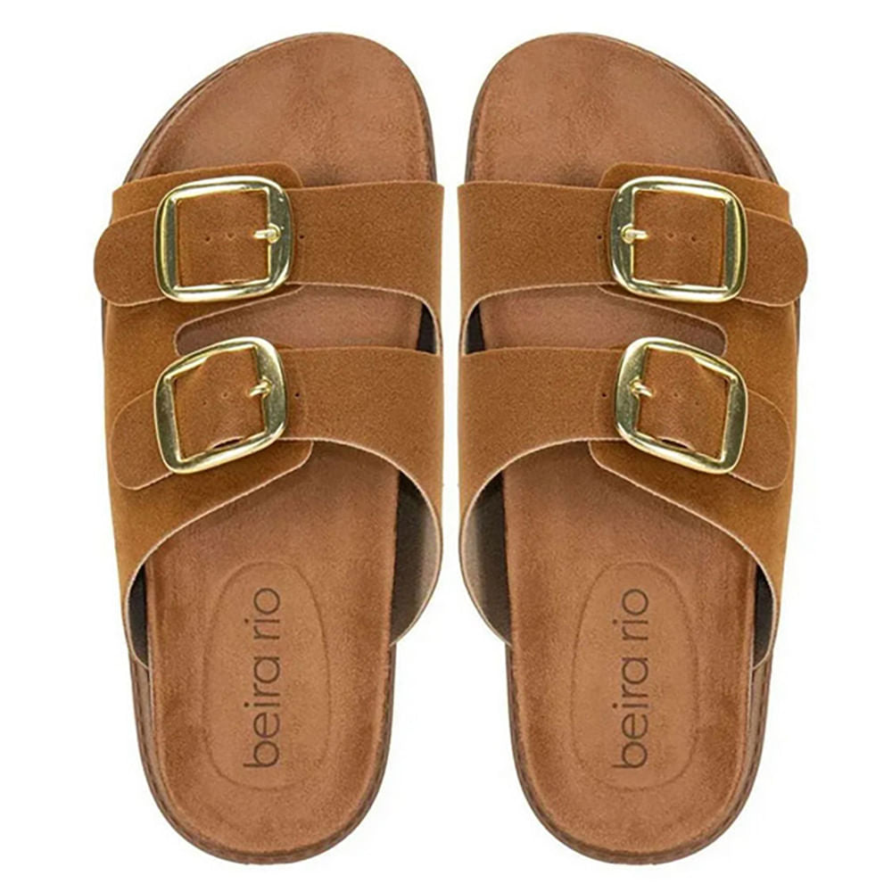 Sandali in velluto Beira Rio Donna - Marrone