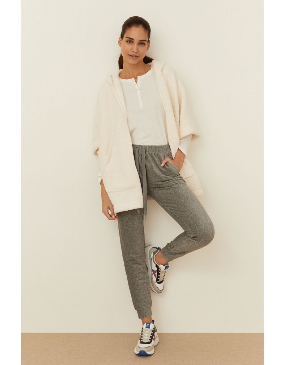 Pantaloni con risvolto