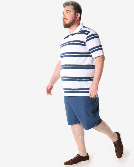 Bermuda Basic Plus Size - Blu
