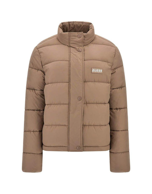 Giacca Bertina Light Puffer in Summer Clay - Tan