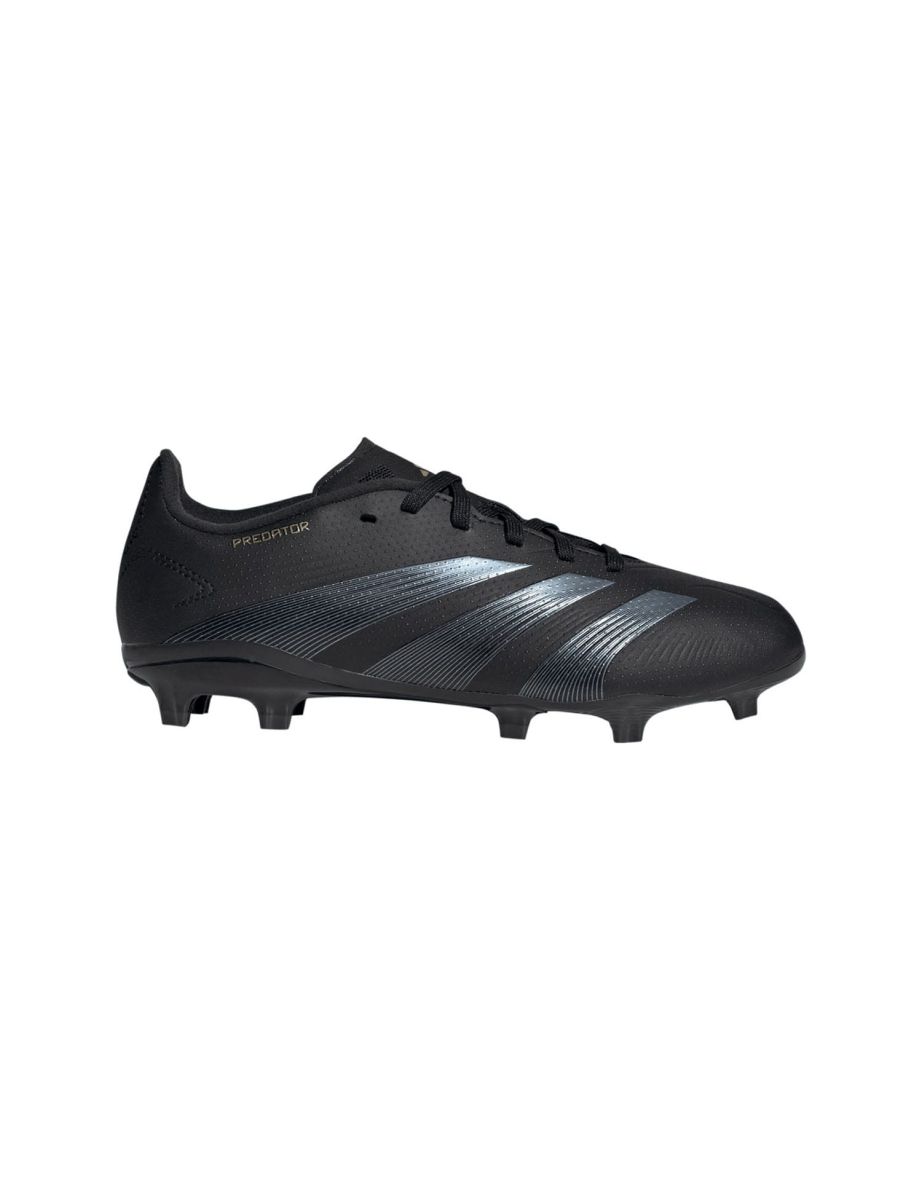Chuteiras de futebol Adidas Predator League FG para meninos em preto