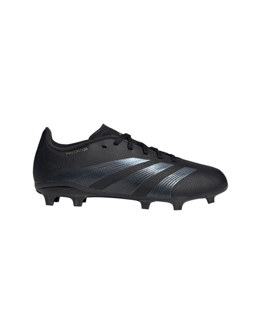 Chuteiras de futebol Adidas Predator League FG para meninos em preto