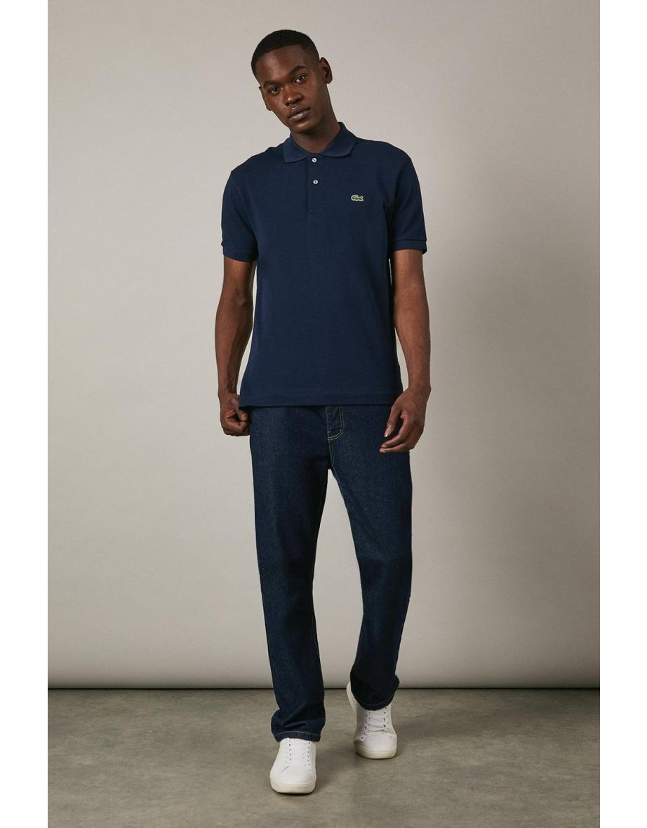 Camisa polo azul L1212