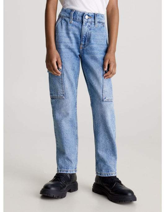 Vaqueros Calvin Klein Iconic Blue para chicos