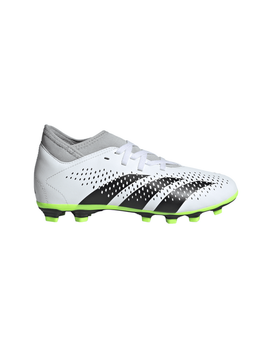Chuteiras de futebol Adidas Junior Predator Accuracy.4 FxG para meninos em branco