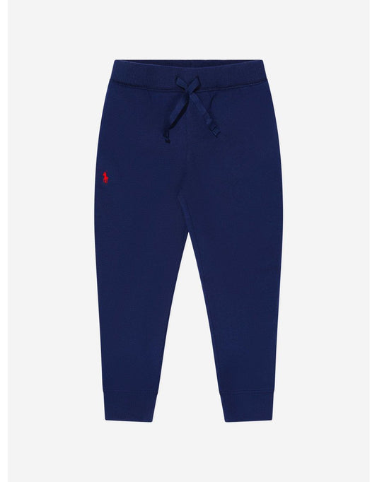 Joggers con logo da bambina